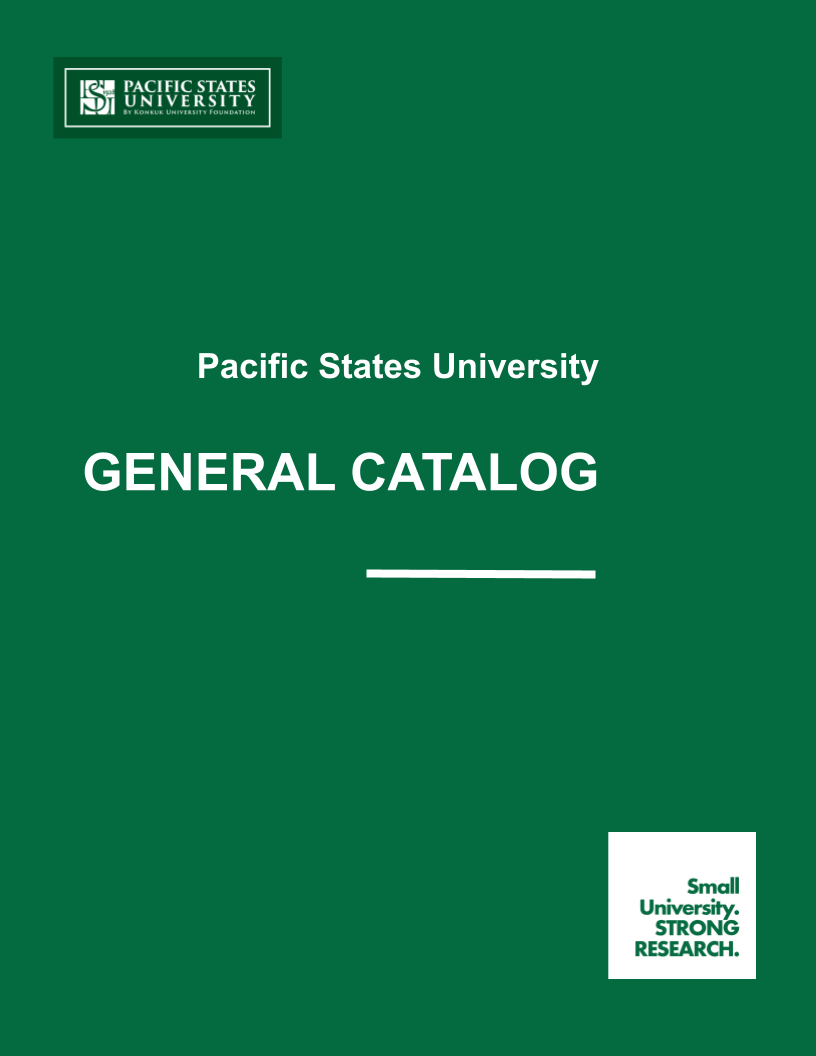 General Catalog and Student Handbook